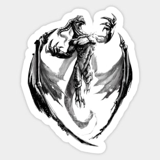 Demon Design Sticker